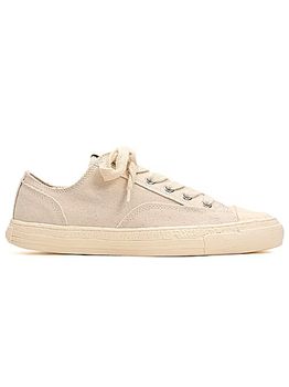 Maison MIHARA YASUHIRO���᥾�� �ߥϥ�䥹�ҥ�/ PAST SOLE CANVAS LOW TOP SNEAKER/WHITE.