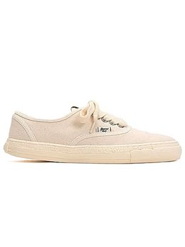 Maison MIHARA YASUHIRO���᥾�� �ߥϥ�䥹�ҥ�/ PAST SOLE CANVAS LOW TOP SNEAKER/WHITE.