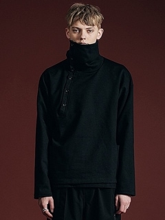 The Viridi-anne ǥ/SWEAT SHIRT/BLACK.