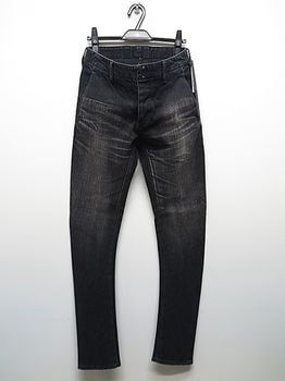SALE50%OFF/wjk�����֥른��������/banana denim pants (used)/used black.