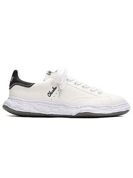 Maison MIHARA YASUHIRO��CHARLES/original sole canvas sneakers/WHT.