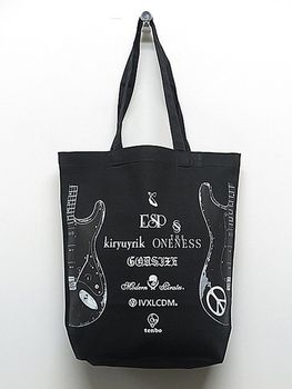 �㴰���THE ONENESS�������ͥ�/OrganicCottonCanvas toteBAG/BLK