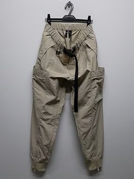Y-3���磻���꡼/Y3-S24-0000-010/CRK NYL CUF PNT/CLY BRWN.