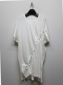 Ground Y�����饦��ɥ磻/C/MO PLAIN STITCH STOPPER ATTACHED T/WHT.