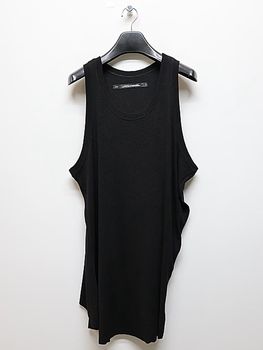 SALE40%OFF/JULIUS����ꥦ��/RAYON STRETCH RIB CUT & SEWN9/BLACK.