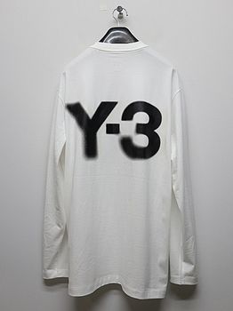 SALE40%OFF/Y-3���磻���꡼/Y3-A24-0000-329/LOGO LS TEE/COREWHITE.
