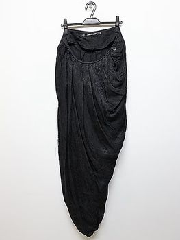 SALE50%OFF/JULIUS����ꥦ��/RAYON JACQUARD CLOTH SKIRT1/BLACK.