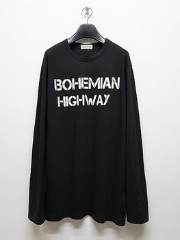 SALE40%OFF/Yohji Yamamoto���襦����ޥ��/30/- JERSEY PIGMENT PT LONG S PT A/BLACK.