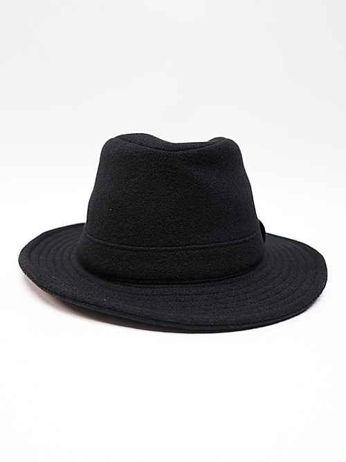 y'sワイズ ヨウジヤマモト ギャザー黒ハット Yohji Yamamoto y'sワイズ ヨウジヤマモト ギャザー黒ハット Yohji Yamamoto