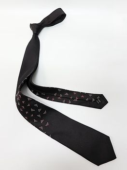 Yohji Yamamoto���襦����ޥ��/PANEL DOT JQ DERBY TIE B/BLACK.