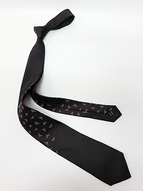 ヨウジヤマモト    デザイン  ダイスネクタイ Yohji Yamamoto 刺繍 ネクタイ / エンブロイダリータイ - ヨウジ