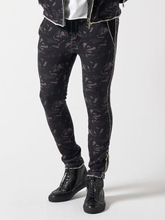 SALE40%OFF/wjk֥른/hem zip seam pants(original camo)/black camo.