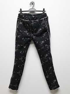 SALE50%OFF/wjk֥른/hem zip seam pants(original camo)/black camo.