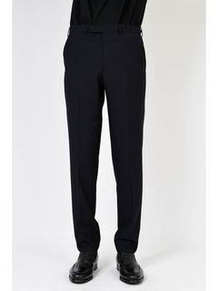 SALE30%OFF/LAD MUSICIANå ߥ塼/WOOL GABARDINE SLIM SLACKS/NANO BLACK