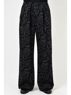 SALE40%OFF/LAD MUSICIANå ߥ塼/COTTON JERSEY ROSE JQ TRACK PT/BLACKCHARCOAL
