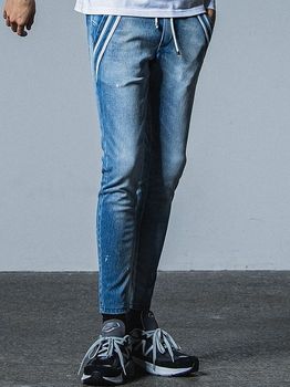 SALE40%OFF/RESOUND CLOTHING���ꥵ����ɥ���������/SUPER TIGHT TAPERD EX denim jersey EDGE PT/LIND.