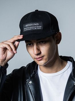 SALE50%OFF/RESOUND CLOTHING���ꥵ����ɥ���������/ID BB CAP/Wappen BK.