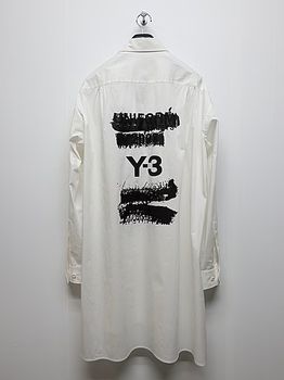 SALE40%OFF/Y-3���磻���꡼/U GFX LOGO SHIRT/CWHITE.