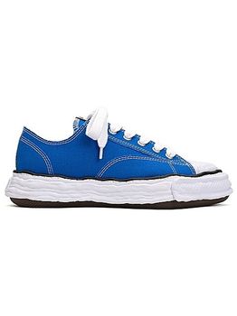 Maison MIHARA YASUHIRO�� PETERSON 23 low original sole canvas Low-Top sneakersr/BLUE