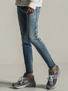 RESOUND CLOTHINGꥵɥ/EX denim jersey BLIND LINE PT/LIND.