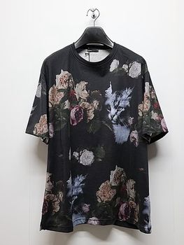 LAD MUSICIAN����å� �ߥ塼�������/30/2 T-CLOTH ROSE+CAT BIG T/BASIC