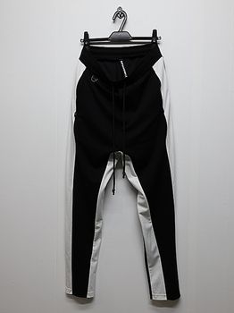 SALE40%OFF/RIPVANWINKLE����åץ����󥦥��󥯥�/Viscose nylon stretch TRACK LINE JERSEY PANTS/BLACK.