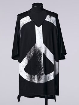 �㴰���THE ONENESS�������ͥ�/Eco Rayon & Organic Cotton Jersey Dolman V-Nack/Black