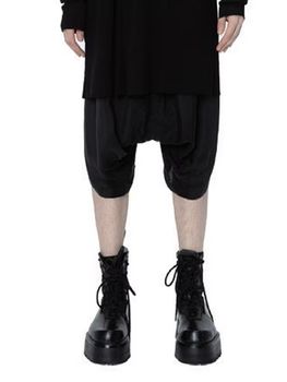 JULIUS����ꥦ��/CUPRO TAFFETA TROUSERS2/BLACK.