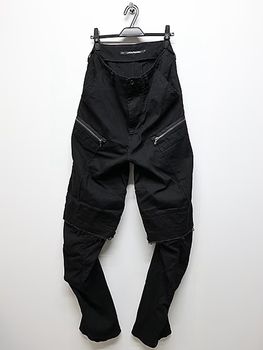 SALE40%OFF/JULIUS����ꥦ��/6oz DENIM TROUSERS5/BLACK.