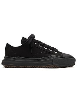 Maison MIHARA YASUHIRO��PETERSON low��original sole canvas low cut sneaker/BLK/BLK