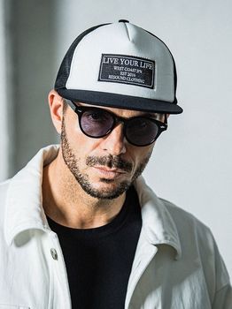 RESOUND CLOTHING���ꥵ����ɥ���������/LIVE MESH CAP/BKWH.