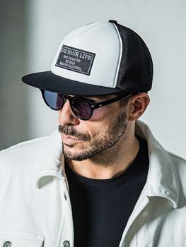 RESOUND CLOTHING���ꥵ����ɥ���������/LIVE MESH CAP/BKWH.