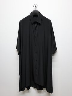 LAD MUSICIANå ߥ塼/DECHINE SLEEVELESS LONG SHIRT/BLACK