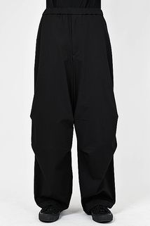 LAD MUSICIANå ߥ塼/60 HIGH COUNT TWILL OVER PANTS/BLACK
