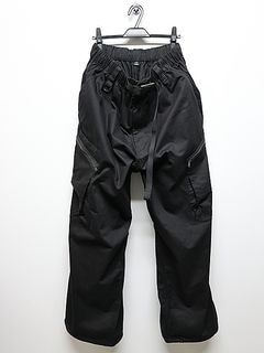 Y-3磻꡼/M TWILL CRG PANTS/BLACK
