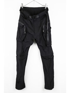 (ͽ)79ͽ/nude:masahiko maruyama ̡:ޥҥޥ/Movekeeoer Fabric SLIM CARGO PANTS/Black