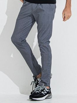 RESOUND CLOTHING���ꥵ����ɥ���������/TIGHT TAPERD CHRIS EASY TUCK PANTS/CHECK BK