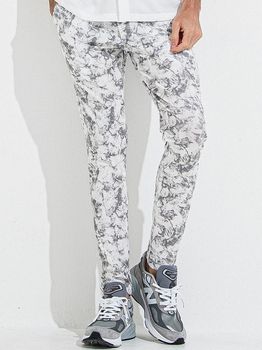 RESOUND CLOTHING���ꥵ����ɥ���������/TIGHT TAPERD CHRIS EASY TUCK PANTS/marble GREY.