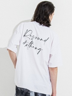 RESOUND CLOTHINGꥵɥ/ID RUSH OVER T/WHITE
