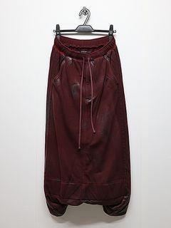 JULIUSꥦ/COTTON SWEAT TROUSERS27/BLOOD