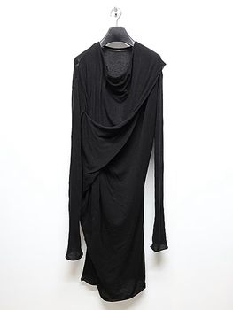 SALE40%OFF/JULIUS����ꥦ��/TEXTURE JERSEY CUT & SEWN4/BLACK.