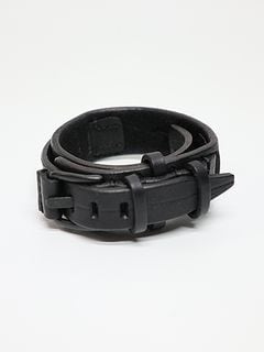 JULIUSꥦ/COW SKIN ACCESSORY20/BLACK