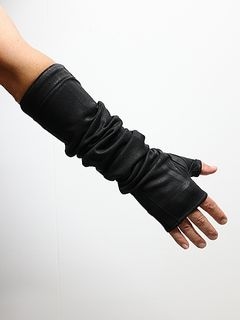 JULIUSꥦ/COTTON KNIT DENIM ACCESSORY3/BLACK