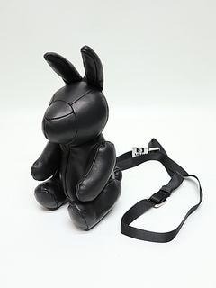 Maison MIHARA YASUHIRO SHEEP SKIN DOLLS RUBBIT MINIMINI BAG/BLK