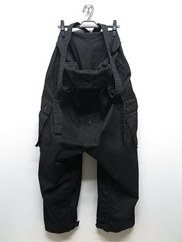 Yohji Yamamoto���襦����ޥ��/B.S.C/DRILL M-WORK OVERALL/�֥�å�.