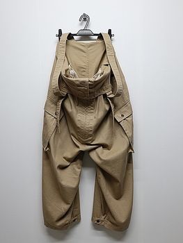 Yohji Yamamoto���襦����ޥ��/B.S.C/DRILL M-WORK OVERALL/BEIGE.