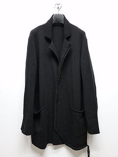 Yohji Yamamoto襦ޥ/7G1Pŷ+ɳ̤ ɳե饷JKT/BLACK