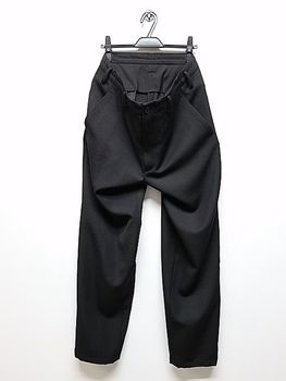 Yohji Yamamoto���襦����ޥ��/�����ߡ������ �٥�����å�P�ѥ��/BLACK