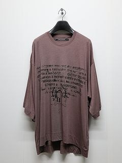 JULIUS����ꥦ��/CUPRO/COTTON JERSEY CUT & SEWN7/ PURPLE