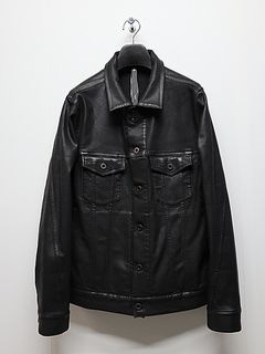 wjk�����֥른��������/coating G-jacket/black.